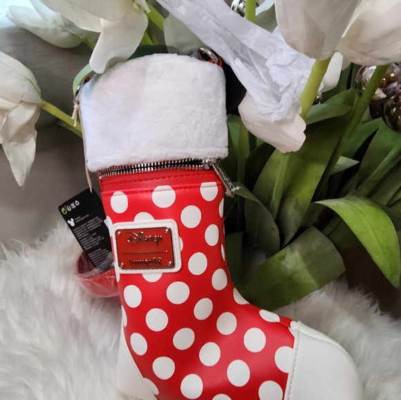 Disney Minnie Mouse Stocking Cosplay Crossbody BagNew - Picture 5 of 6